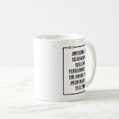 Mug Citations du 11° siècle, Liberté des Africains-Amé (Devant droit)