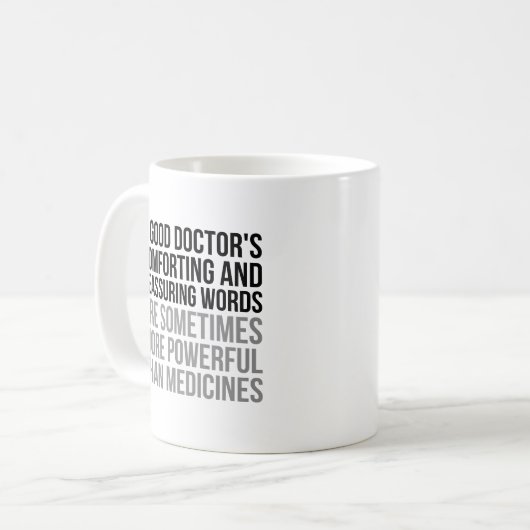 Mug Citations du médecin (Devant gauche)