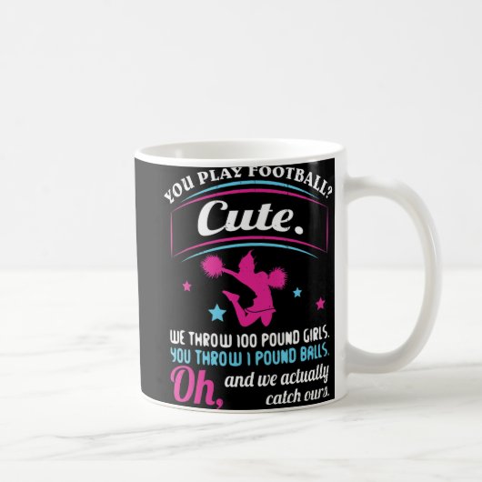Mug Citations et s vous jouez au football C (Droite)