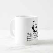 Mug Citations Extraordinaires de Padre Pio sur la vie (Devant gauche)