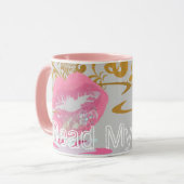 Mug Citations Féministes Drôle Lire Mes lèvres (Devant gauche)