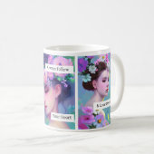 Mug Citations Inspirantes d'Amour Profond Victorien (Devant droit)
