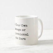 Mug Citations Inspiration personnalisées DO-IT-YOURSEL (Devant droit)