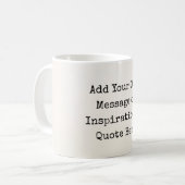 Mug Citations Inspiration personnalisées DO-IT-YOURSEL (Devant gauche)