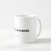 Mug Citations MODERNES : bonnes barrières, bons (Devant droit)