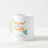 Mug Citations Motivationnelles De La Coupe Du Café (Devant gauche)
