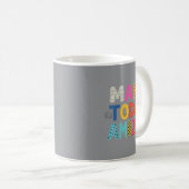 Mug Citations motivationnelles de mentalité de croissa (Devant droit)