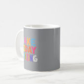 Mug Citations motivationnelles de mentalité de croissa (Devant gauche)