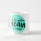 Mug citations motivationnelles et inspirantes du matin (Devant gauche)