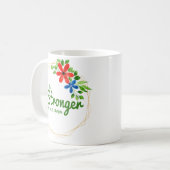 Mug citations motivationnelles et inspirantes pour le  (Devant gauche)