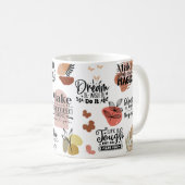 Mug Citations motivationnelles Graphiques (Devant droit)