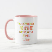 Mug Citations Motivationnelles Personnalisées Cute Ret (Gauche)
