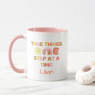 Mug Citations Motivationnelles Personnalisées Cute Ret