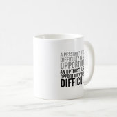Mug Citations optimistes (Devant droit)