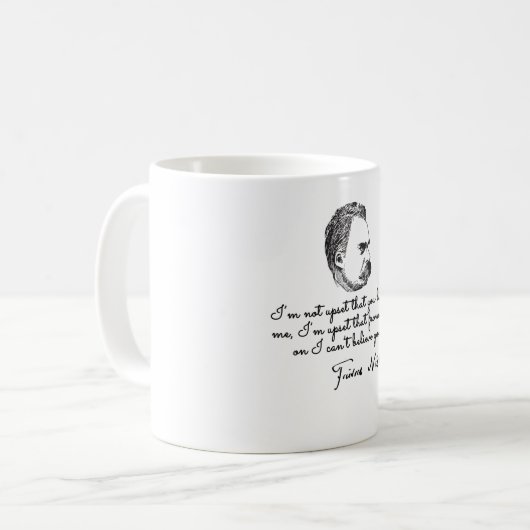 Mug Citations par nietzsche (Devant gauche)