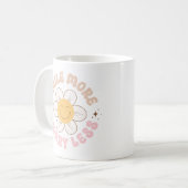 Mug Citations Positives Rétro Drôle Dire Good Vibes (Devant gauche)