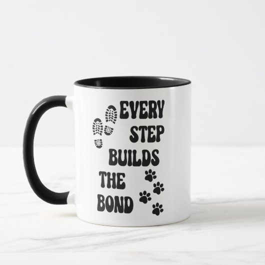 Mug Citations pour Promeneur de Chiens (Gauche)