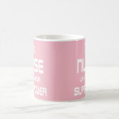 Mug Citations roses blanches drôles de soins de la (Centre)