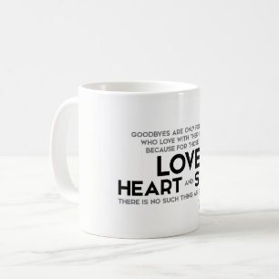 Mug CITATIONS : Rumi : Goodbyes, séparation