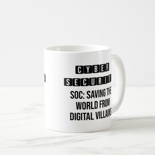 Mug Citations SOC - Citations de sécurité (Devant droit)