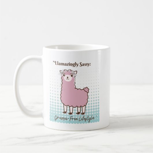 MUG CITE DE LLAMA (Gauche)