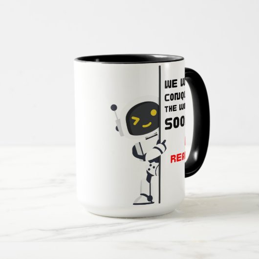 MUG CITE DE ROBOT (Devant droit)