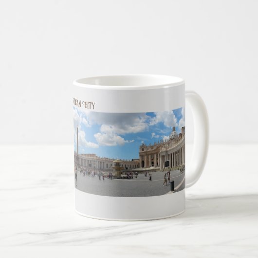 Mug Cité du Vatican, Rome (Devant droit)
