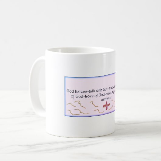 Mug cite God time" (Devant gauche)