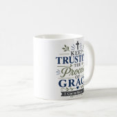 Mug Citer Chrétien Garder Confiance Dans Le Processus (Devant droit)
