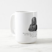 Mug Citer Écouter Plus Parler Moins Philosophe Diogène (Devant gauche)