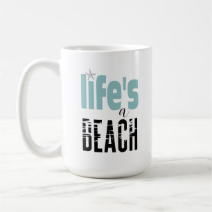 Mug Citer la vie d'une plage