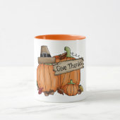Mug Citerne de Citrouille D'automne (Centre)