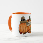 Mug Citerne de Citrouille D'automne (Devant gauche)