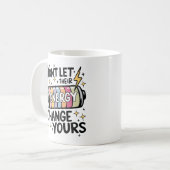 Mug Citez une Énergie Positive de Protection (Devant gauche)
