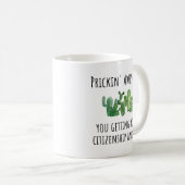 Mug Citizenship US American Gift Idea (Devant droit)
