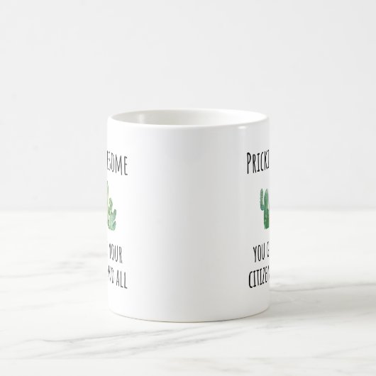 Mug Citizenship US American Gift Idea (Centre)