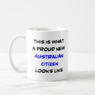 Mug citoyen australien, fière nouvelle