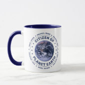 Mug Citoyen de la planète Terre (Gauche)