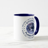 Mug Citoyen de la planète Terre (Devant droit)