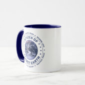 Mug Citoyen de la planète Terre (Devant gauche)