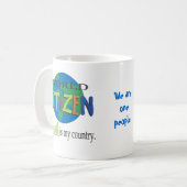 Mug Citoyen du monde (Devant gauche)