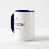 Mug Citoyenneté américaine patriotique naturalisée (Devant gauche)