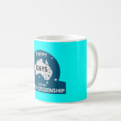 Mug Citoyenneté australienne - Félicitations - Cadeaux (Devant droit)