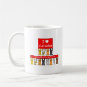 Mug Citoyenneté canadienne Félicitations Chats mignons (Gauche)