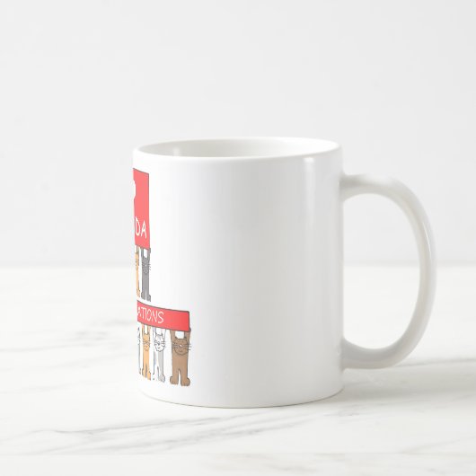 Mug Citoyenneté canadienne Félicitations chats mignons (Droite)