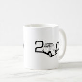 Mug Citroen 2CV 12ch (Devant droit)
