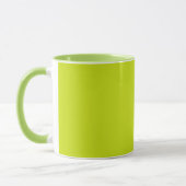 Mug Citron amer (couleur solide) (Gauche)