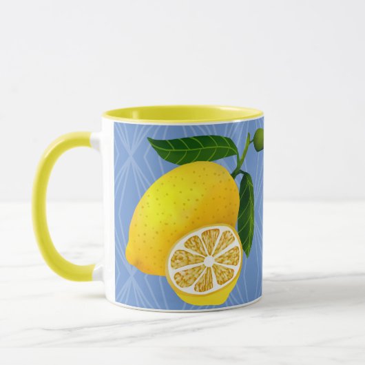 Mug Citron bleu (Gauche)