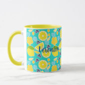 Mug Citron d'été moderne (Gauche)