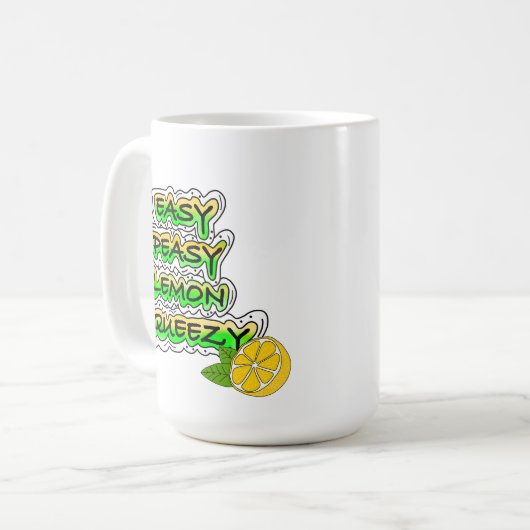 Mug Citron doux facile (Devant gauche)